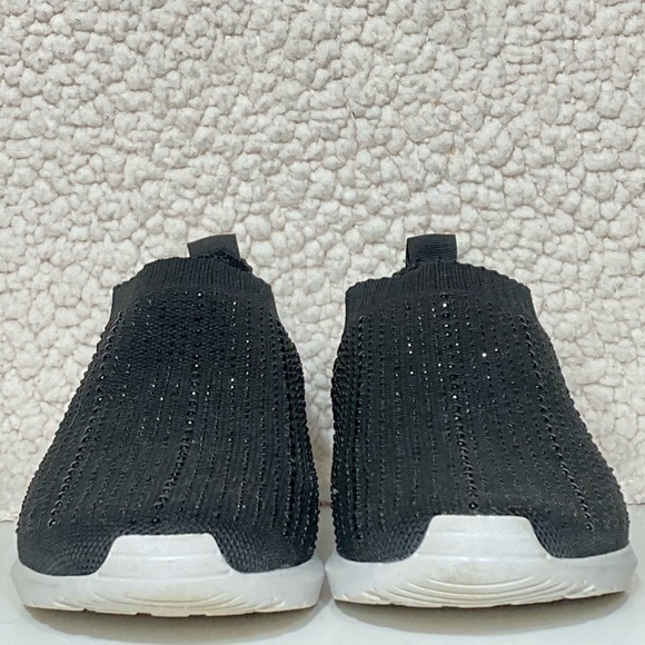 Cynthia Rowley Womens Black Beaded Knit Slip On Casual Shoes SZ US 7.5 - Picture 3 of 11